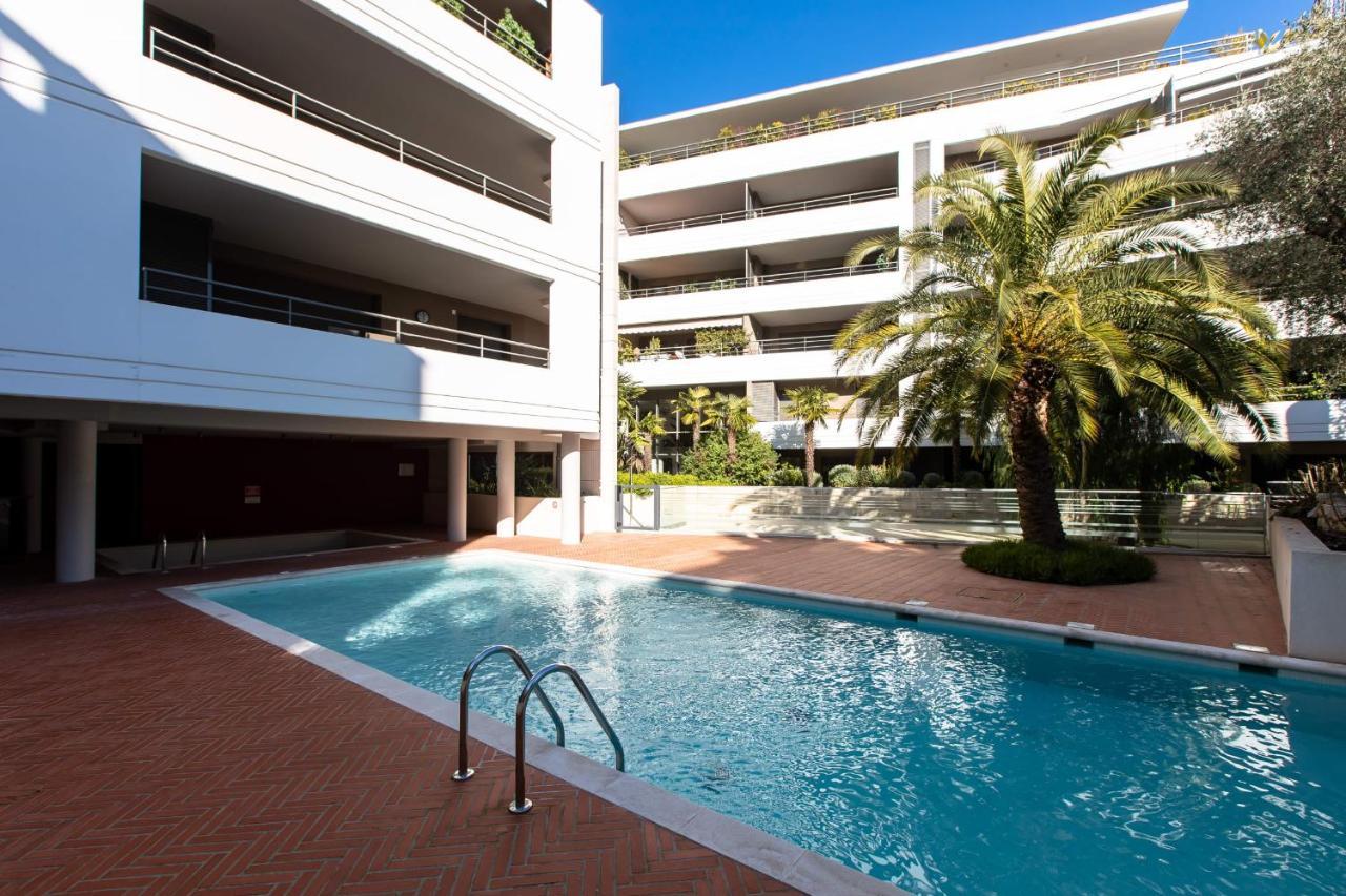 Renovated 2-Br Apartment With Terrace And Pool Cannes Exterior foto